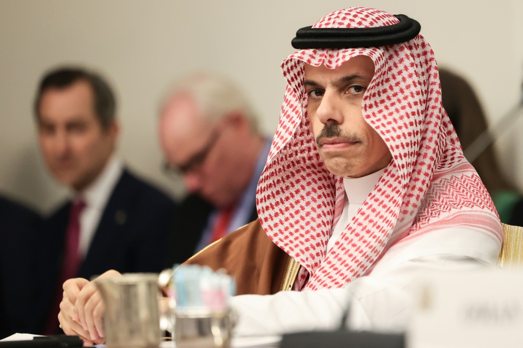 وزير الخارجية السعودي فيصل بن فرحان (أ ف ب)
