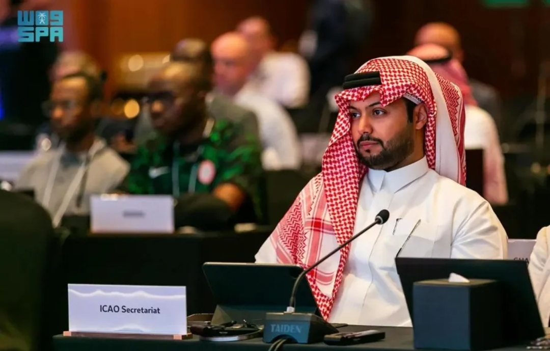 فهد بن خالد الغامدي، حصل على تصنيف منظمة الطيران المدني الدولي (الإيكاو) - الصورة من وكالة الأنباء السعودية (واس)