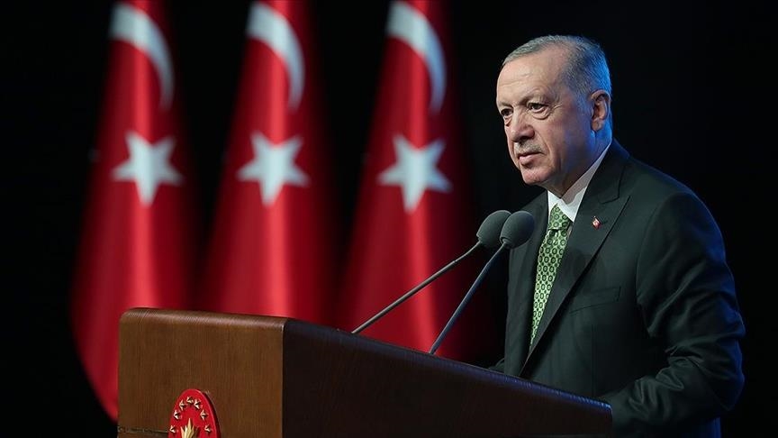 الرئيس أردوغان يشيد بجهود ترامب لوقف إراقة الدماء في غزة (الأناضول)