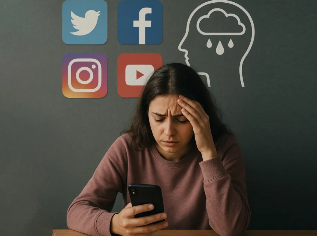 أثر السوشيال ميديا على الصحة النفسية لا تستهيني به أبداً (سيدتي)