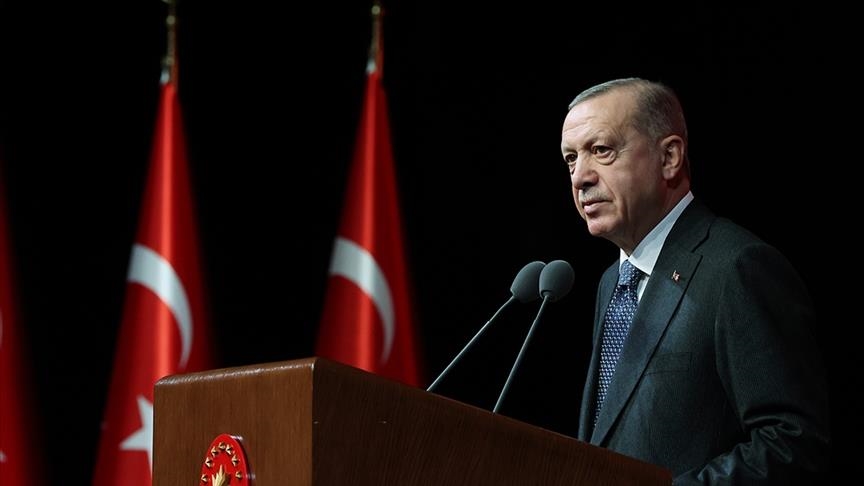 أردوغان يرحب بالتوصل لاتفاق وقف إطلاق النار في غزة (الأناضول)