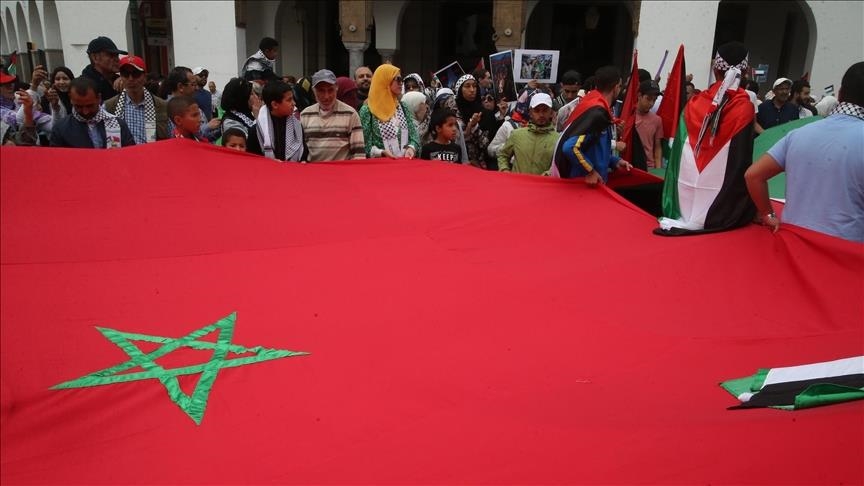 المغرب.. استقبال شعبي لاثنين من ناشطي (أسطول الصمود) (الأناضول)