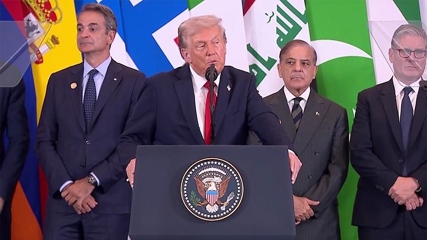 ترامب: يوم لا يصدق ليس بالنسبة للشرق الأوسط فقط بل للعالم بأسره (الأناضول)