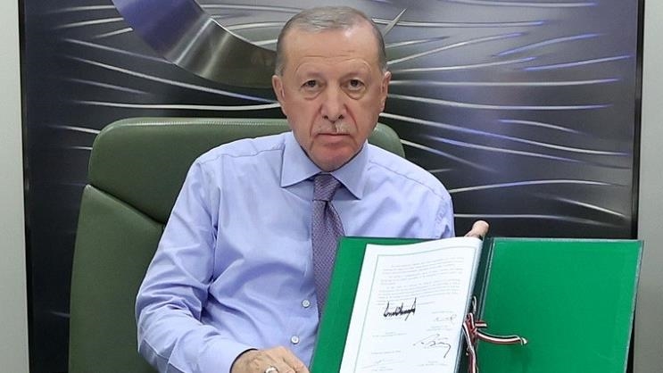 أردوغان: علينا مواصلة الوقوف بقوة أكبر مع غزة (الأناضول)