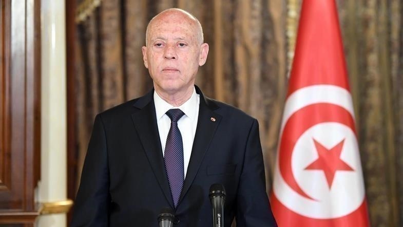 رئيس تونس: الشعب سيظل سدا منيعا أمام كل من يحاول التطاول على الدولة (الأناضول)