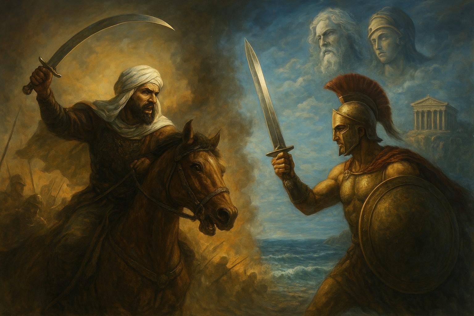 كانَ المُتَنَبِّي يُركِّز عَلى الفردِ والبُطولةِ الشَّخصيةِ في الحربِ ، معَ استخدام لُغَةٍ شِعرية مُركَّزة وَشَفَّافة 