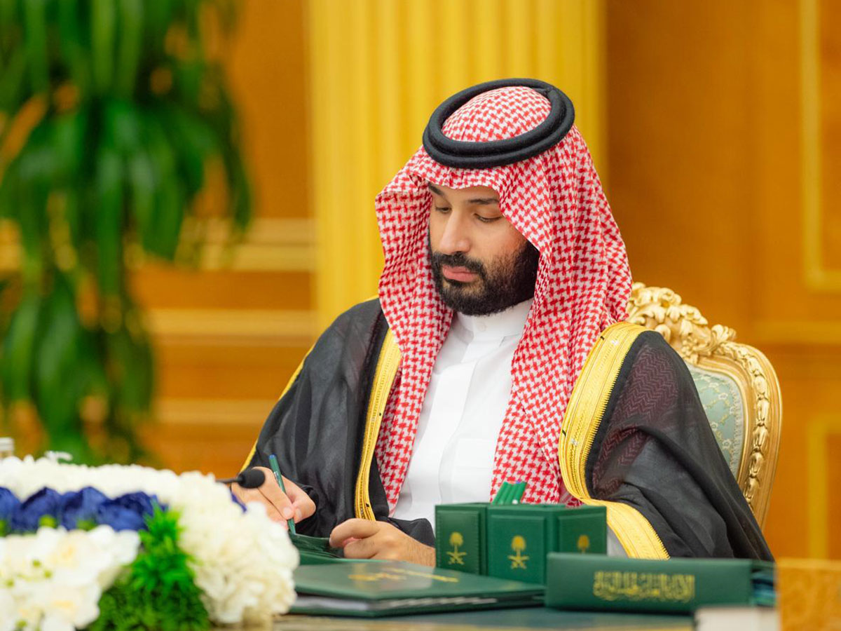 الأمير محمد بن سلمان بن عبدالعزيز آل سعود ولي العهد رئيس مجلس الوزراء السعودي (قنا)