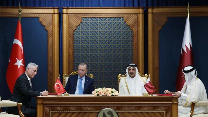 تركيا وقطر تتفقان على عقد اجتماع اللجنة الاقتصادية القادم في الدوحة (الأناضول)