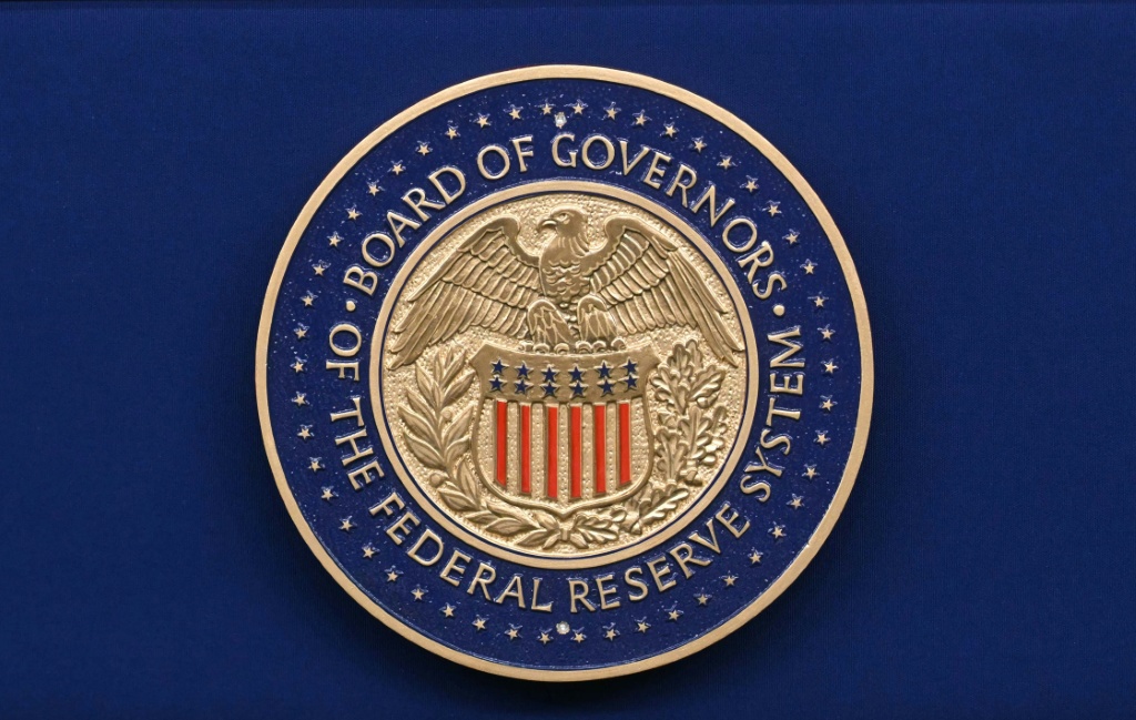 شعار الاحتياطي الفدرالي الأميركي (ا ف ب)