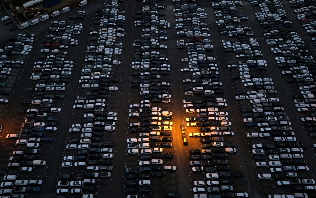 صورة مؤرخة في 4 آب/أغسطس 2025 لسيارات في ألمانيا (ا ف ب)