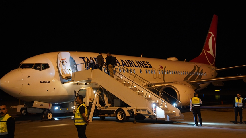 استئناف رحلات الطيران بين إسطنبول والسليمانية (الأناضول)