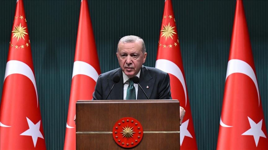 أردوغان: سنواصل جهودنا الدبلوماسية لضمان السلام والأمن في السودان (الأناضول)