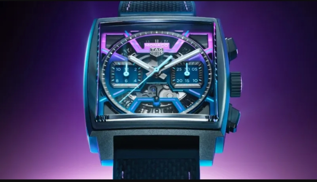 إصدار خاص من ساعة تاغ هوير Monaco يظهر بروح لاس فيغاس.. ما التفاصيل؟ (الرجل)
