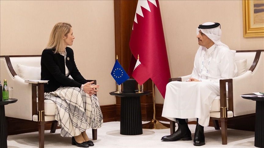اتفاق قطري أوروبي على بدء التفاوض بشأن (الشراكة الاستراتيجية) (الأناضول)