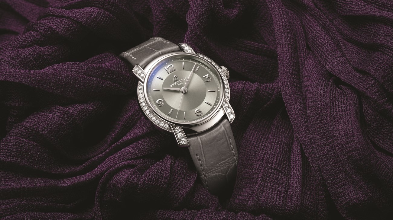 Breitling Lady Premier.. لقاء الدقة والرقة (زهرة الخليج)
