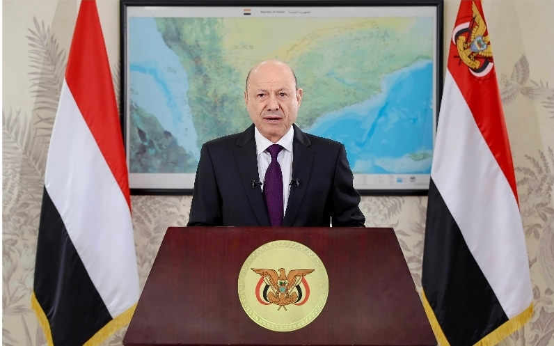 العليمي يدعو (المجلس الانتقالي) إلى تغليب الحكمة ولغة الحوار