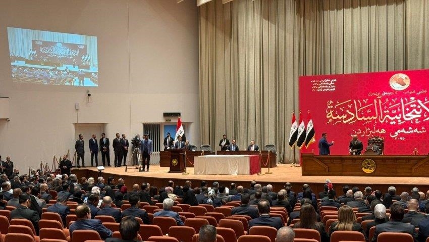 العراق.. هيبت الحلبوسي رئيسا للبرلمان الجديد (الأناضول)