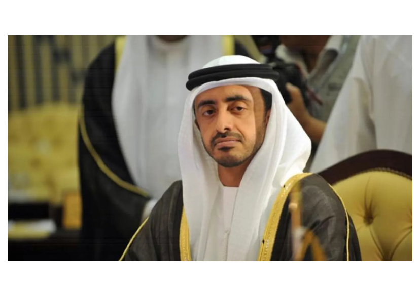 وزير خارجية الإمارات الشيخ عبد الله بن زايد آل نهيان (وام)