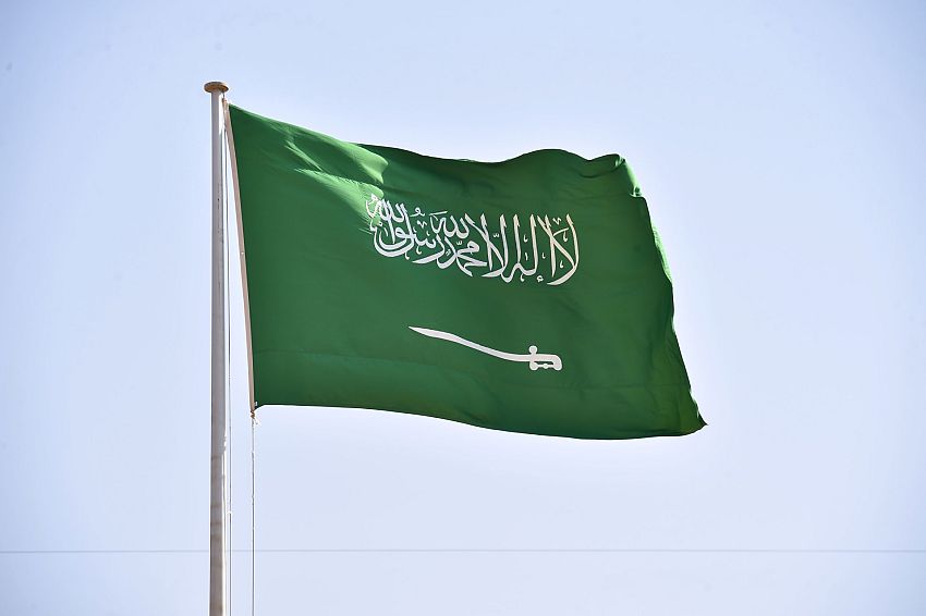 العلم السعودي (ا ف ب)