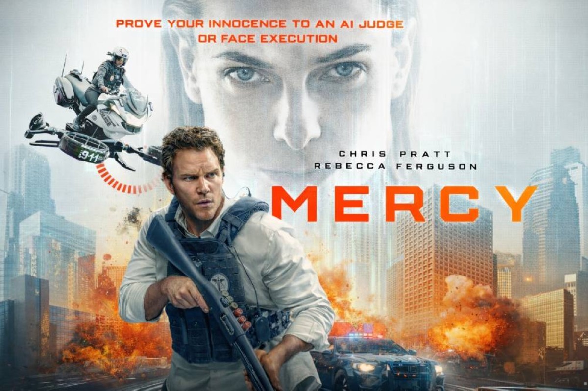 فيلم الخيال العلمي والتشويق "ميرسي" (Mercy) (أ ف ب)