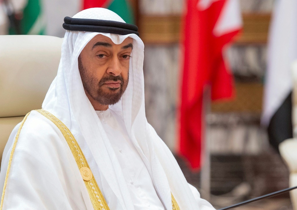  رئيس دولة الإمارات العربية المتحدة، الشيخ محمد بن زايد آل نهيان (ا ف ب)