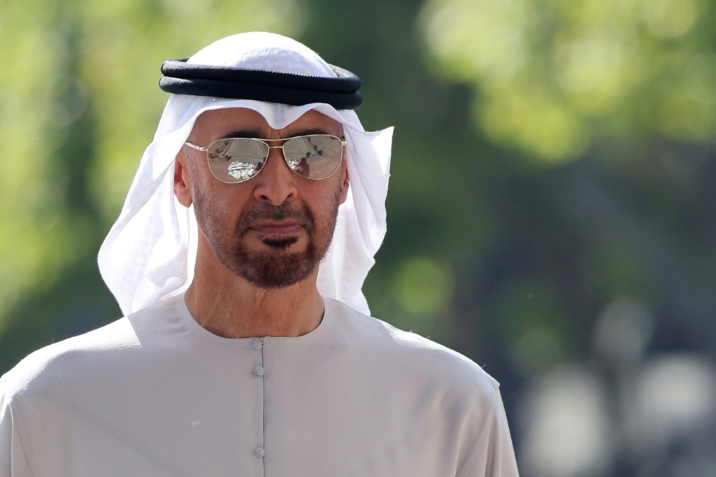 رئيس الإمارات محمد بن زايد آل نهيان (ا ف ب)