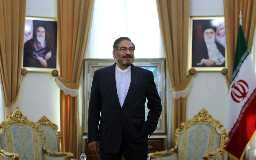 ممثل المرشد الإيراني وأمين مجلس الدفاع الأعلى، علي شمخاني (ا ف ب)