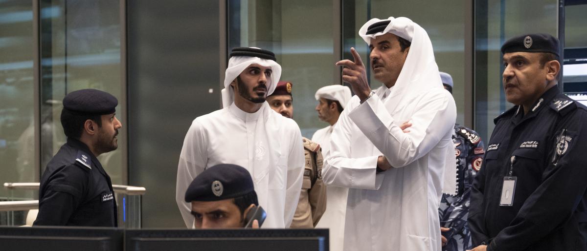  أمير قطر الشيخ تميم بن حمد آل ثاني (قنا)