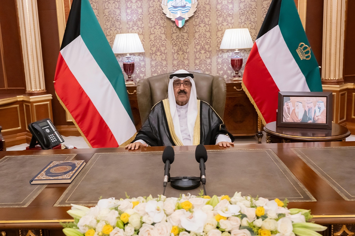  أمير الكويت الشيخ مشعل الأحمد (كونا)