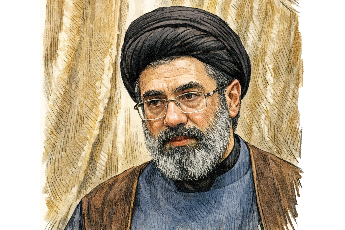 مجتبى خامنئ المرشد الأعلى للجمهورية الإسلامية (الصور ذكاء أصطناعي) 