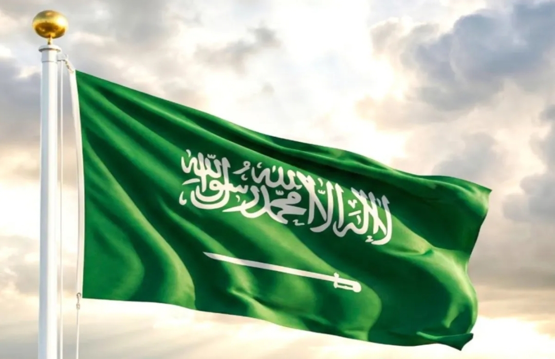 العلم السعودي - الصورة من حساب أمانة العاصمة المقدسة على (إكس)