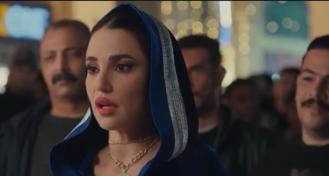 درة في مسلسل علي كلاي - الصورة من شاشة عرض المسلسل