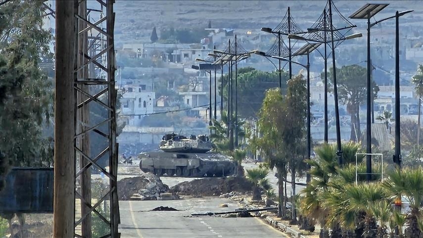 توغل الجيش الإسرائيلي في محافظة القنيطرة السورية جنوب غربي البلاد (الاناضول)