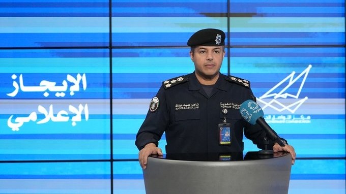 العميد ناصر بوصليب المتحدث الرسمي باسم وزارة الداخلية في الكويت (كونا)