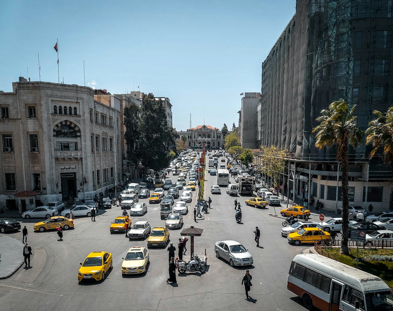 دمشق تبحث مع صندوق النقد الدولي تطوير قطاع الإحصاء في سوريا (أونسبلاش)