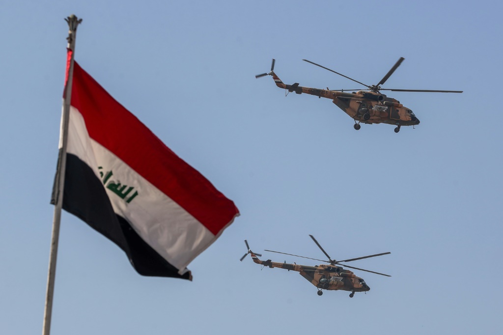 أوضح المجلس، في بيان رسمي، أن العراق هو الجهة الوحيدة المعنية بأمنه، ولا يحق لأي طرف خارجي التدخل في شؤونه الداخلية ( ا ف ب)