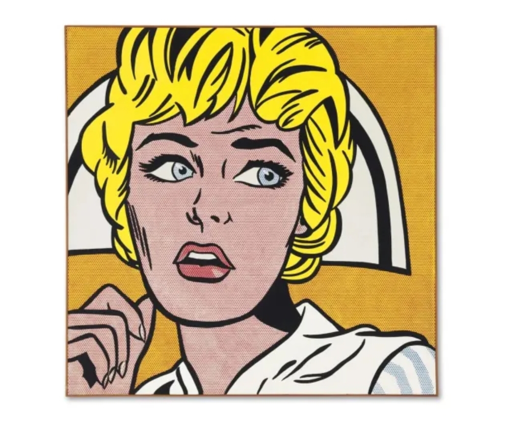 بعد غياب 30 عامًا: لوحة (Anxious Girl) لروي ليختنشتاين قريبًا في المزاد (الرجل)
