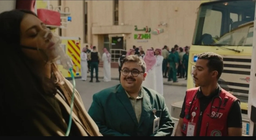 كواليس فيلم عكس سير- الصورة من صفحة المستشار تركي آل الشيخ 