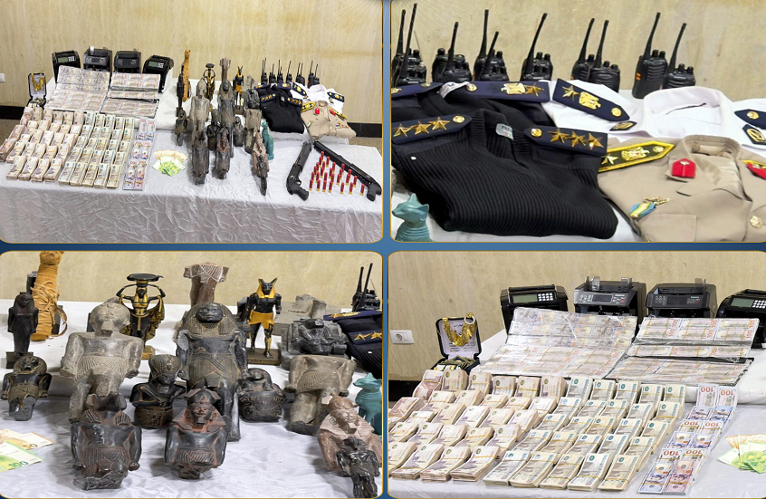 الشرطة المصرية تسقط عصابة (خطيرة للنصب على المواطنين بحيلة مبتكرة (متداول على وسائل إعلام مصرية)