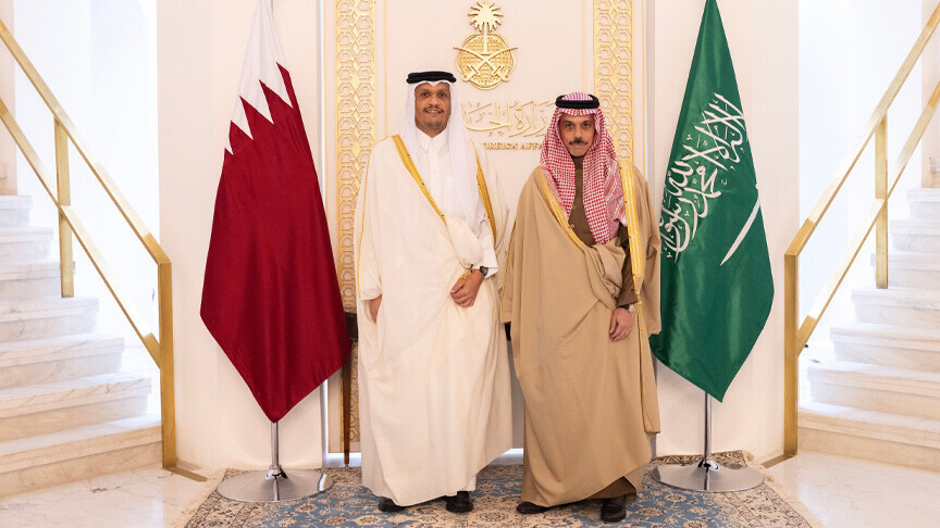 ثاني اتصال في ساعات.. قطر والسعودية تبحثان سبل خفض التصعيد بالمنطقة (الأناضول)
