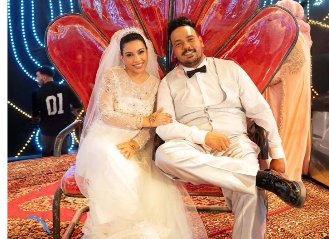 مصطفى غريب ودنيا سامي- الصورة من صفحة فيلم الكلام على ايه على إنستغرام (