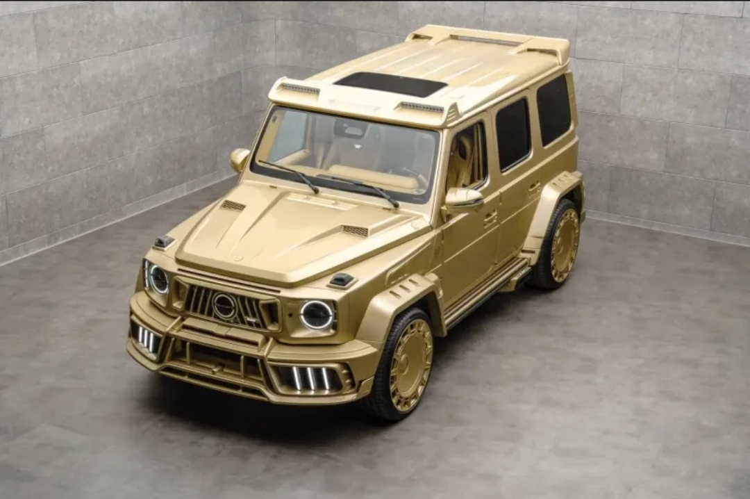 منصوري تحول مرسيدس G-Class إلى سبيكة ذهب متحركة (الرجل)