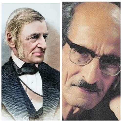  ميخائيل نعيمة ورالف والدو إيمرسون