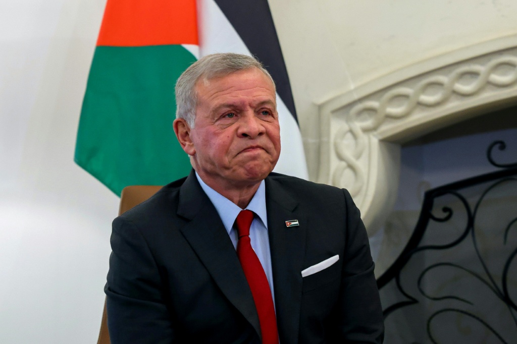العاهل الأردني، الملك عبد الله الثاني (ا ف ب)