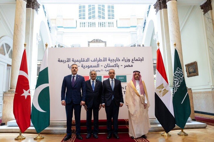 مصر وتركيا والسعودية وباكستان تدعو لتسريع مفاوضات واشنطن وطهران (الأناضول)