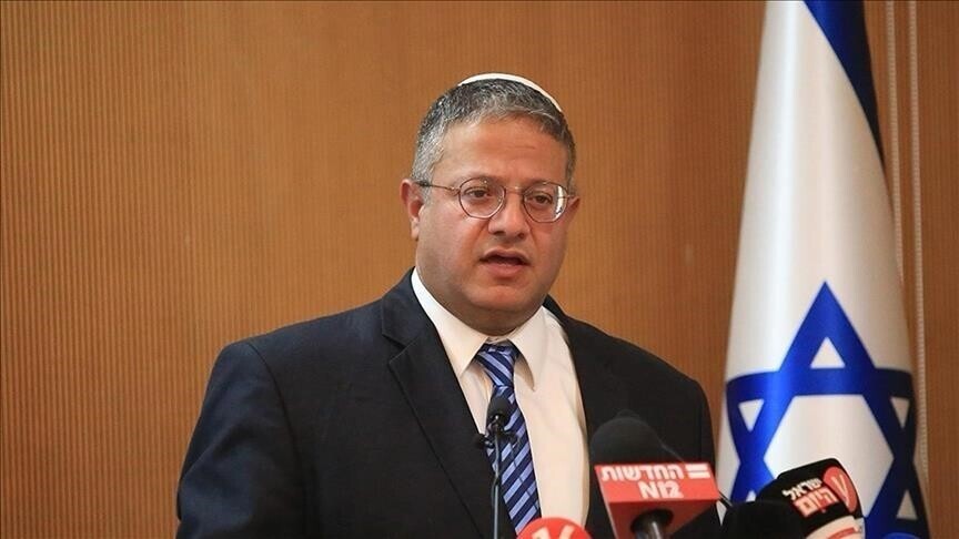 بن غفير: الاتفاق مع لبنان خطأ فادح وطلبت تصويتا بشأنه في الكابنيت (الأناضول)