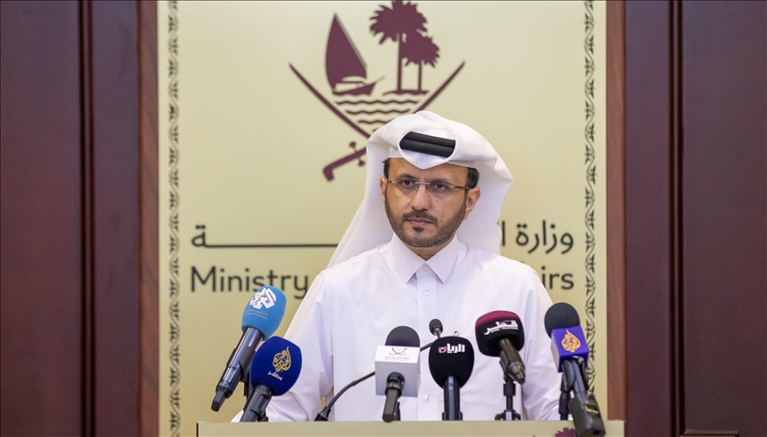 المتحدث الرسمي باسم وزارة الخارجية القطرية، ماجد الأنصاري (الاناضول)