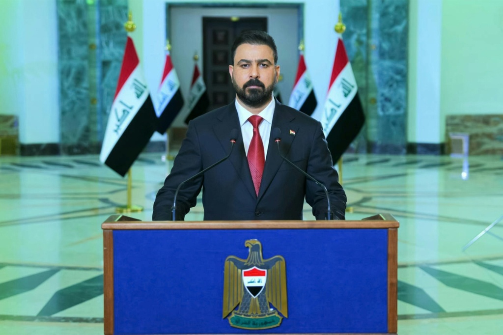 رئيس الوزراء العراقي علي الزيدي في 14 أيار/مايو 2026 في بغداد (ا ف ب)