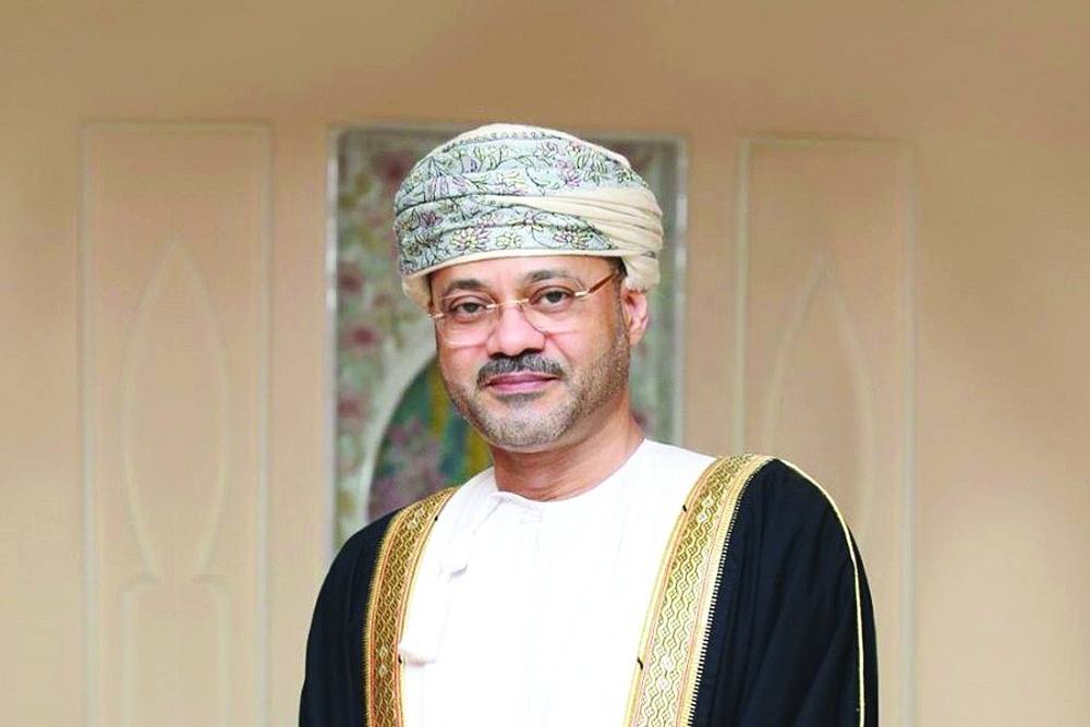 بدر بن حمد البوسعيدي وزير الخارجية العماني (قنا)